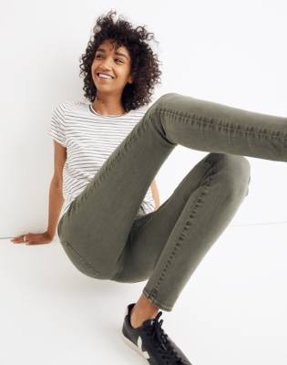 madewell olive jeans