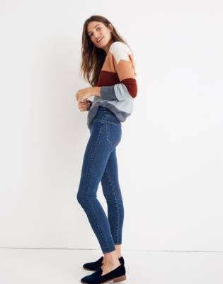 women's pull up denim jeans