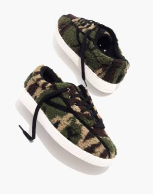 tretorn animal print sneakers