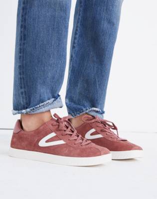 tretorn suede sneakers