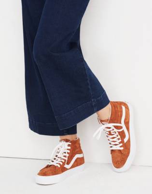 madewell vans suede and sherpa