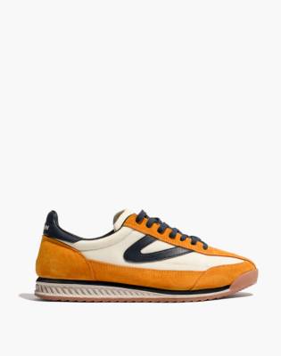 tretorn rawlins 2 sneakers in lemon suede