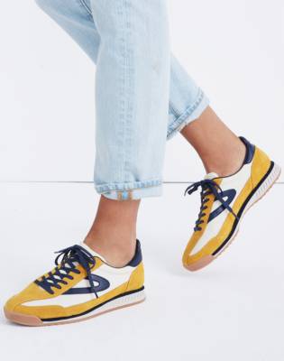 tretorn yellow sneakers