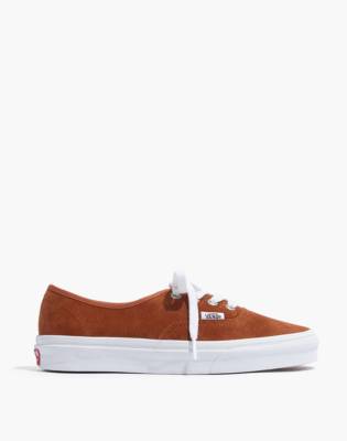 vans authentic tan suede