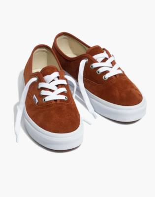 vans authentic suede brown