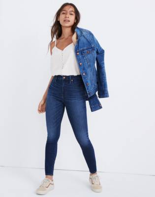 madewell petite curvy jeans