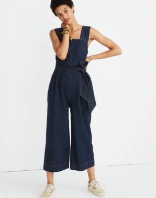 karen walker denim jumpsuit