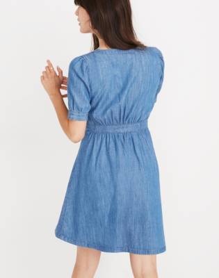 madewell denim daylily dress