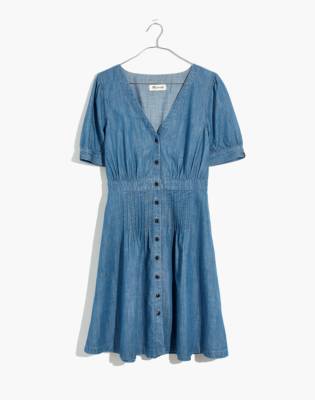 madewell denim daylily dress