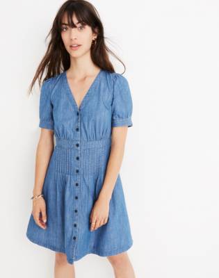 madewell denim daylily dress