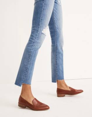 madewell step hem jeans