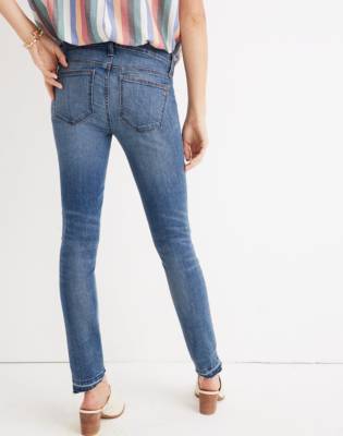 madewell side panel maternity jeans