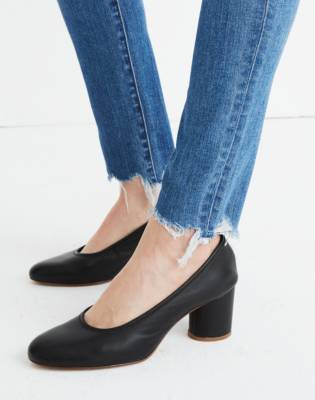 Women's Reid Pump in Leather | Madewell