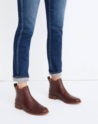 sorel ainsley chelsea waterproof leather boots