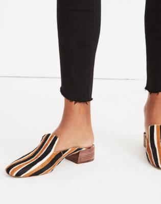 madewell calf hair loafer