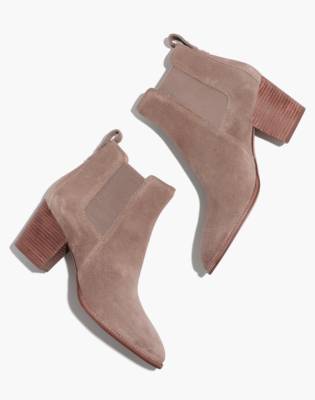 madewell suede booties