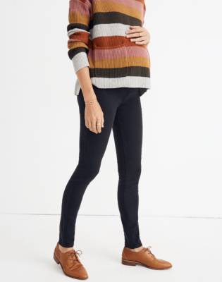 madewell side panel maternity jeans