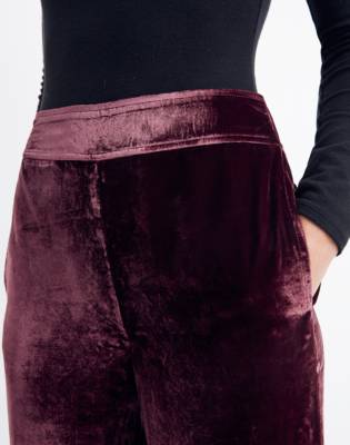 madewell velvet pants