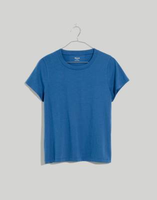 Madewell Northside Vintage Tee In Dark Mediterranean