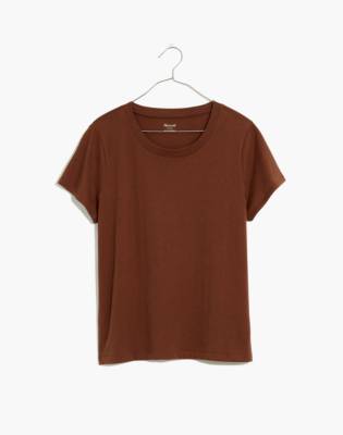 Madewell Northside Vintage Tee In Hot Cocoa