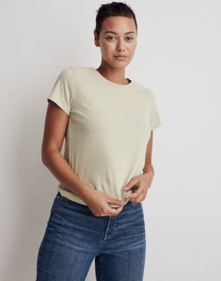 Madewell Northside Vintage Tee In Pale Jade
