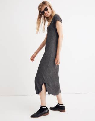 madewell horizon midi dress