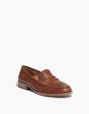 madewell leather loafers