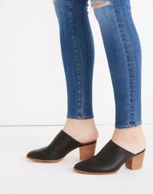 madewell black mules