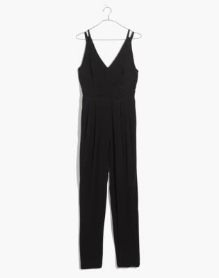 madewell v neck jumpsuit