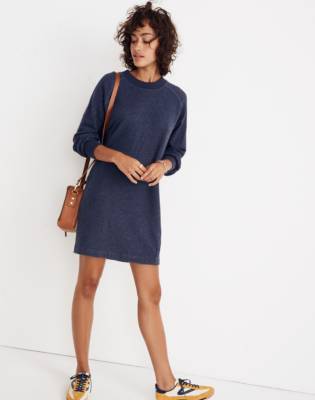 madewell sweatshirt dress