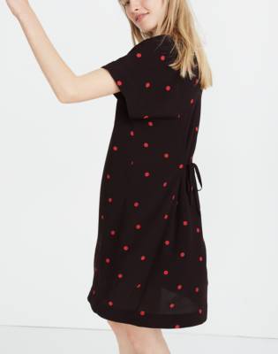 madewell tie back dress