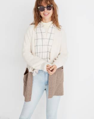 kent colorblock cardigan