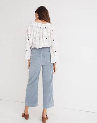 madewell velvet pants