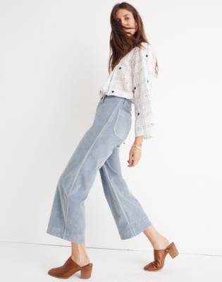 madewell emmett wide leg crop jeans