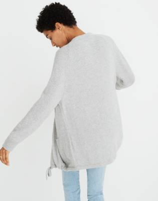 madewell gray cardigan