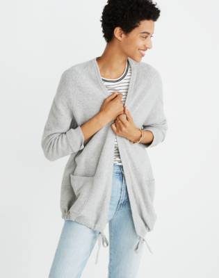 madewell gray cardigan