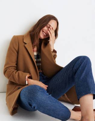 double breasted sweater coat madewell