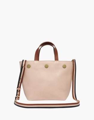 madewell sheer pink tote