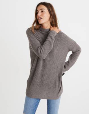 madewell mock neck sweatshirt