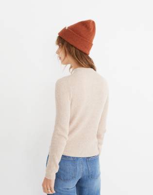 madewell mock neck sweatshirt