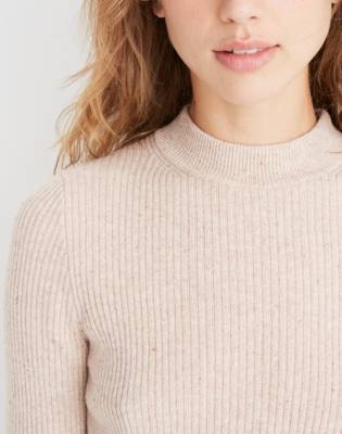 madewell mock neck sweatshirt