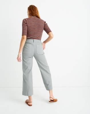 madewell crop pants