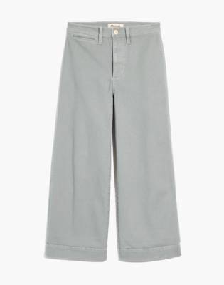 madewell wide leg denim