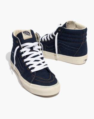 denim vans sk8 hi