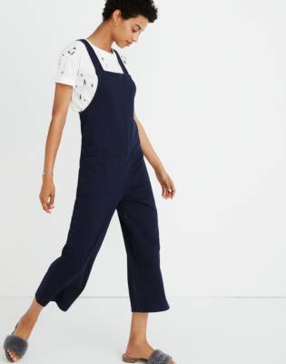 madewell navy jumpsuit