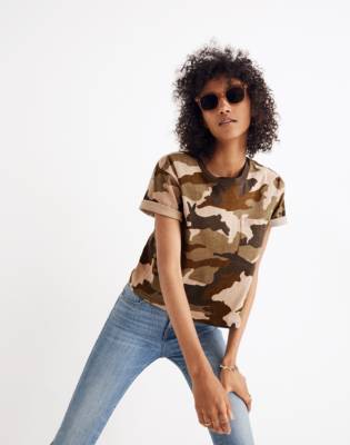 madewell camo jeans