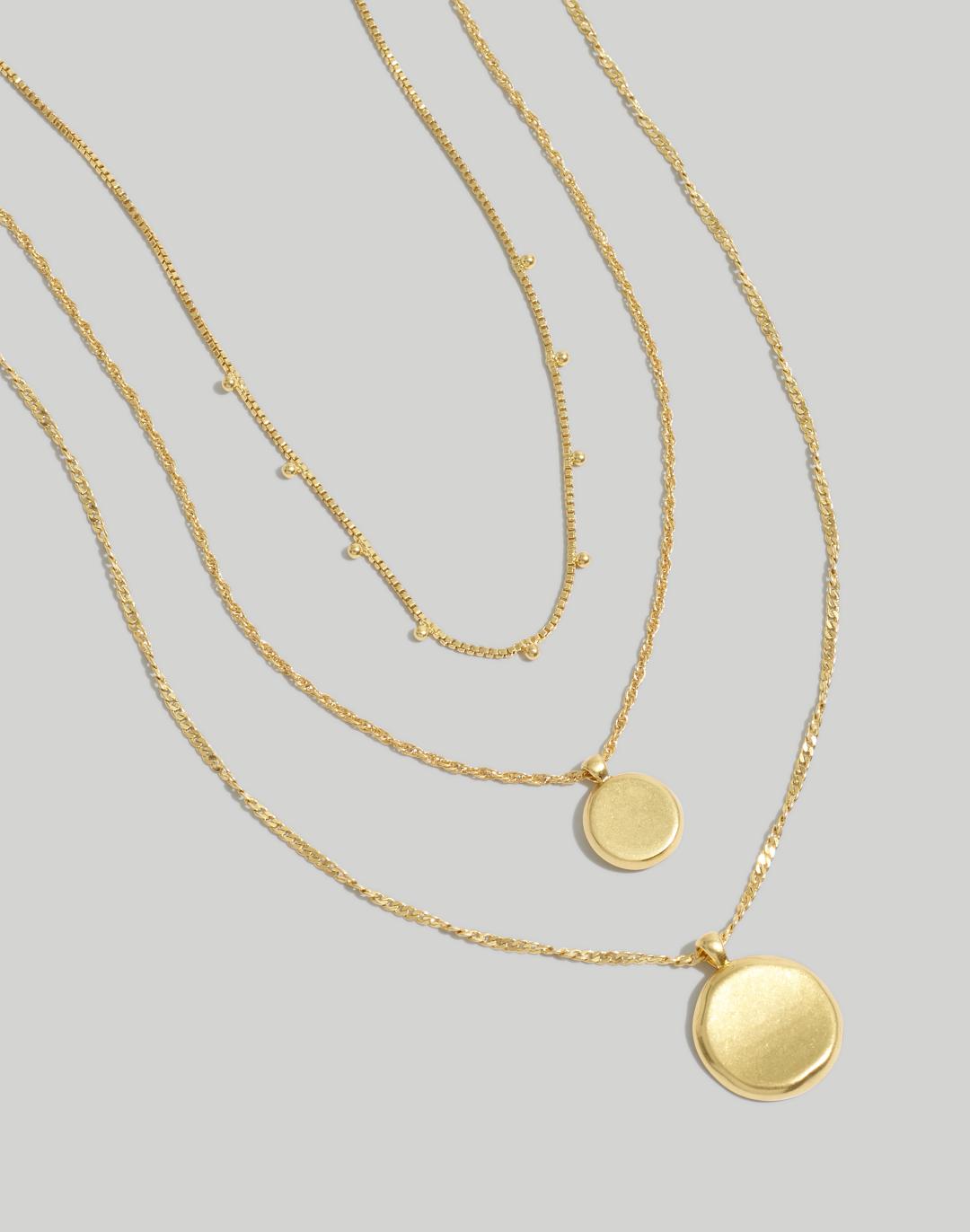 Necklaces Women's Coin Necklace Set | Madewell