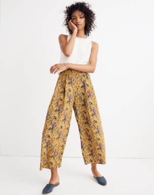 madewell yellow pants