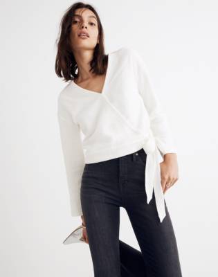 formal wrap top