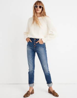 madewell slim boyfriend jean